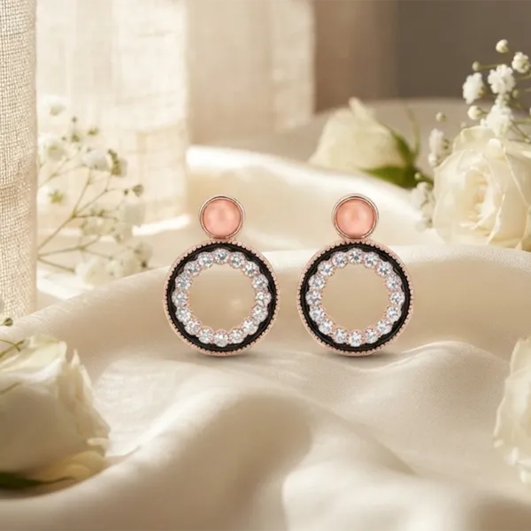 The99jewel_Stylish_Rose_Gold_Plated_Crystal_Stone_Office_Wear_Earrings_Rose_Gold