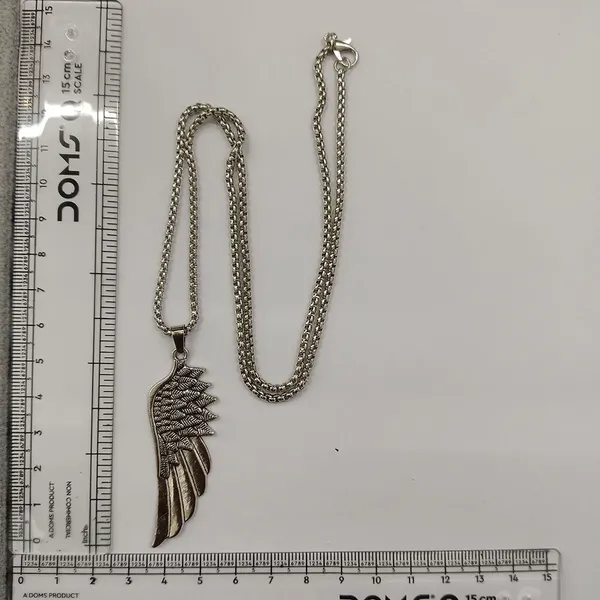 The99jewel_Stylish_Alpha_Hellfire_Wing_Chain_Pendant_For_Men_Silver
