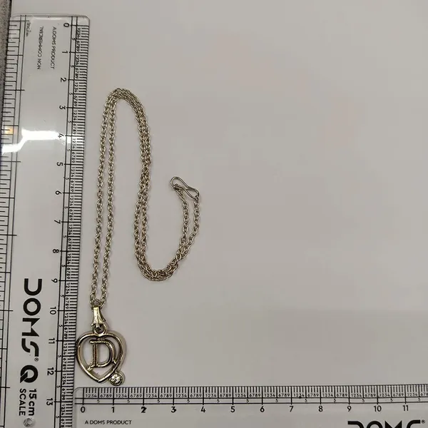 The99jewel_Letter_D_Initial_Chain_Pendant_With_Heart_For_Men_Women_Silver