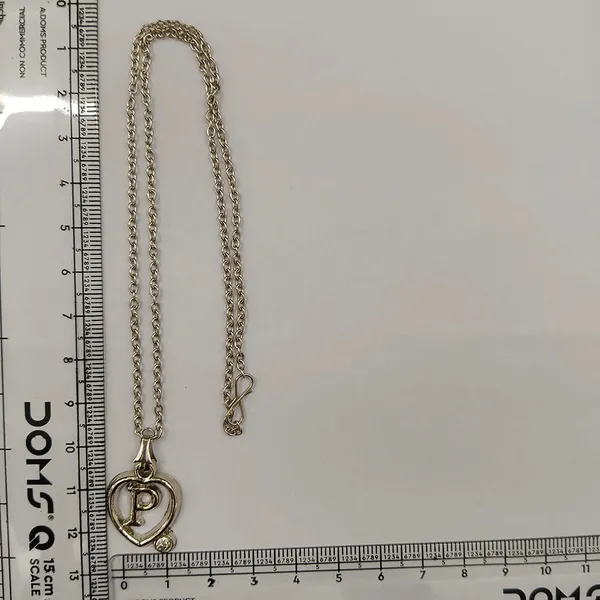 The99jewel_Letter_P_Initial_Chain_Pendant_With_Heart_For_Men_Women_Silver