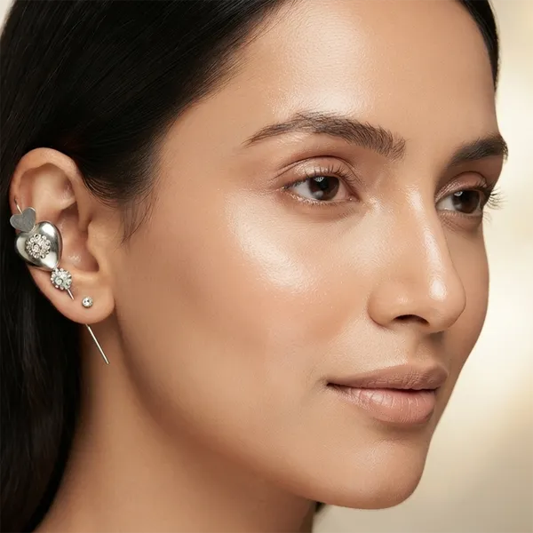 The99jewel_Oxidised_Plated_Heart_Shape_Ear_Cuff_Oxidised