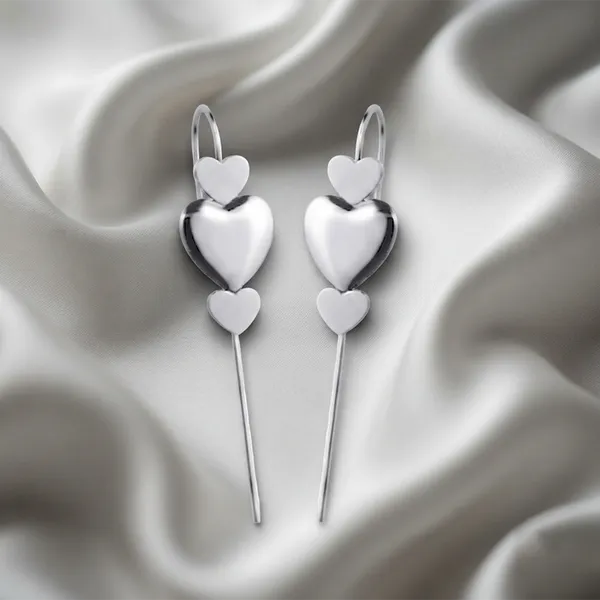 The99jewel_Oxidised_Plated_Heart_Shape_Ear_Cuff_Oxidised