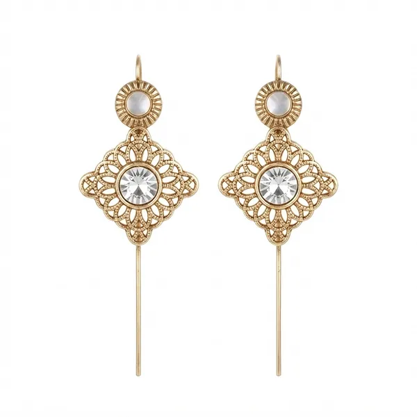 The99jewel_Gold_Plated_Oval_Ear_Cuff_Gold