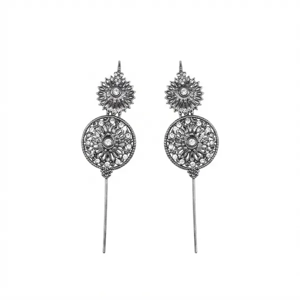 The99jewel_Oxidised_Plated_Round_Ear_Cuff_Oxidised