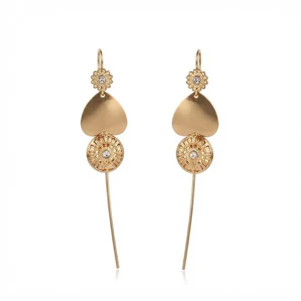 The99jewel_Gold_Plated_Heart_Shape_Ear_Cuff_Gold