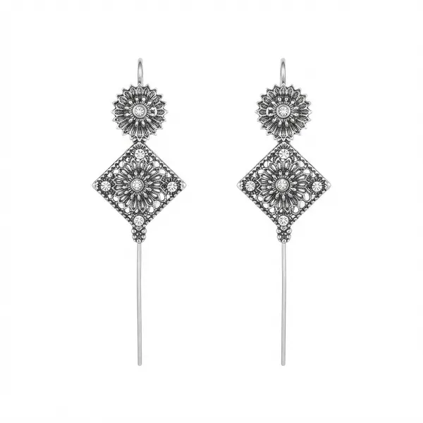 The99jewel_Oxidised_Plated_Square_Ear_Cuff_Oxidised