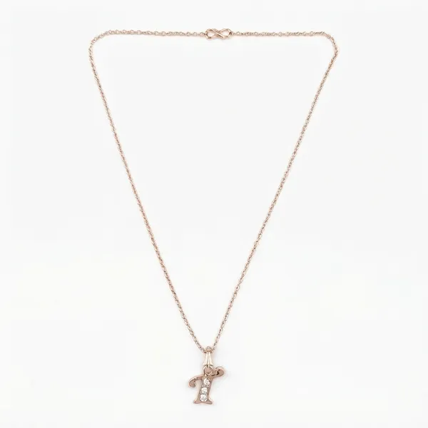 The99jewel_Rose_Gold_Plated_Letter_T_Initial_Chain_Pendant_With_Austrian_Stone_Rose_Gold