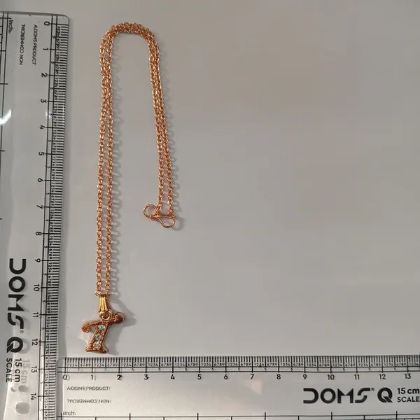 The99jewel_Rose_Gold_Plated_Letter_T_Initial_Chain_Pendant_With_Austrian_Stone_Rose_Gold