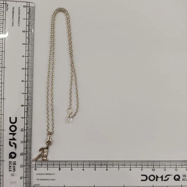 The99jewel_Silver_Plated_Letter_A_Initial_Chain_Pendant_With_Austrian_Stone_Silver