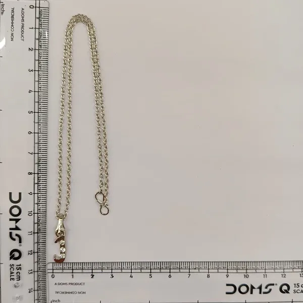 The99jewel_Silver_Plated_Letter_J_Initial_Chain_Pendant_With_Austrian_Stone_Silver