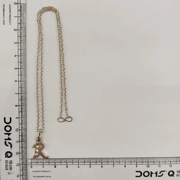 The99jewel_Silver_Plated_Letter_R_Initial_Chain_Pendant_With_Austrian_Stone_Silver