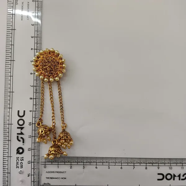 The99jewel_Fashion_Gold_Plated_Austrian_Stone_Kashmiri_Jhumki_Drop_Earrings_Gold