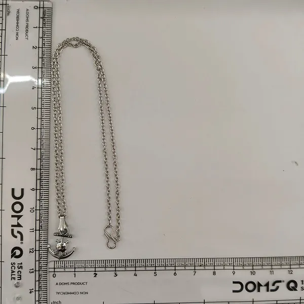 The99jewel_Casual_Silver_Plated_Anchor_Shape_Pendant_Chain_For_Women_Silver