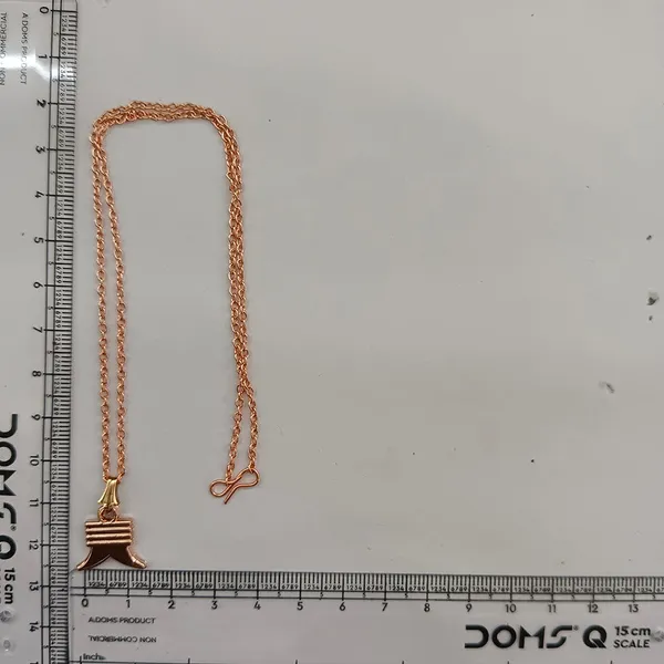 The99jewel_Trendy_Rose_Gold_Plated_Pendant_Chain_For_Women_Rose_Gold