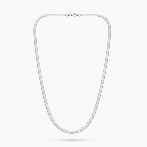 The99jewel_Trendy_Rope_Chain_Necklace_For_Men_Contemporary_Fashion_Accessory_Silver