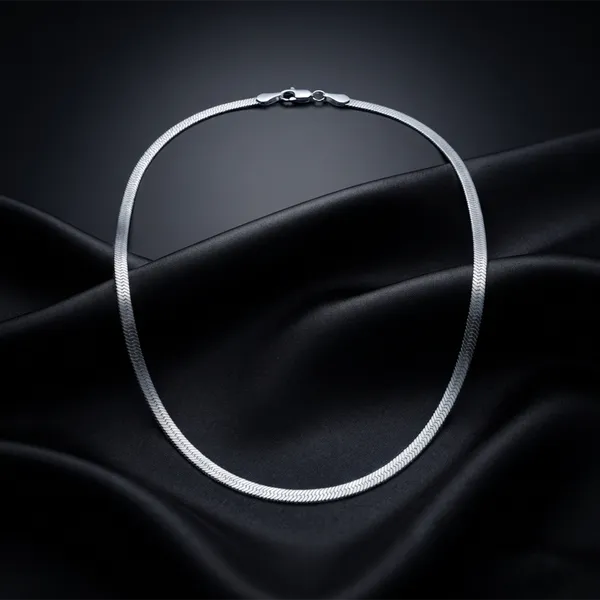 The99jewel_Trendy_Rope_Chain_Necklace_For_Men_Contemporary_Fashion_Accessory_Silver