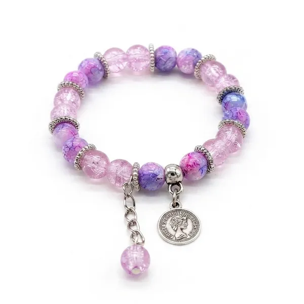 The99jewel_Stylish_Designer_Crackle_Glass_Crystal_Bead_Bracelet_With_Charm_For_Women_Purple