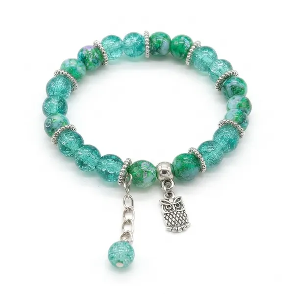 The99jewel_Stylish_Designer_Crackle_Glass_Crystal_Bead_Bracelet_With_Charm_For_Women_Rama_Green