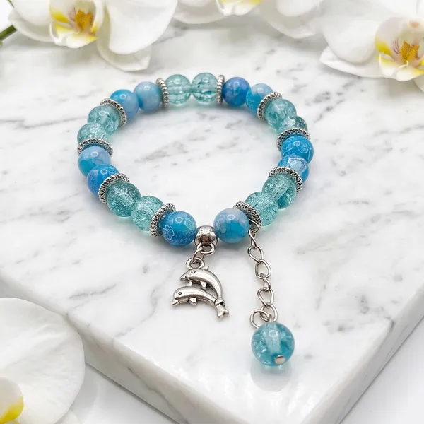The99jewel_Stylish_Designer_Crackle_Glass_Crystal_Bead_Bracelet_With_Charm_For_Women_Blue