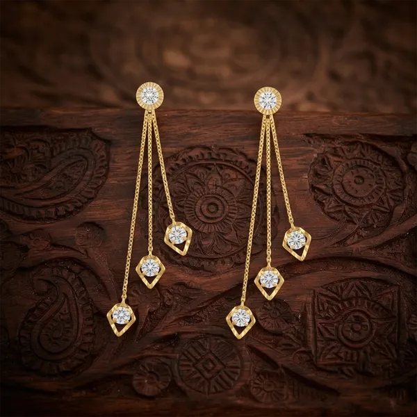 The99jewel_Magnificent_Gold_Plated_Crystal_Stone_Dangler_Earrings_For_Women_Gold