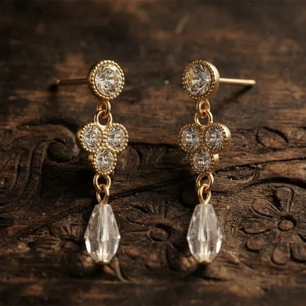 The99jewel_Magnificent_Gold_Plated_Crystal_Stone_Dangler_Earrings_For_Women_Gold
