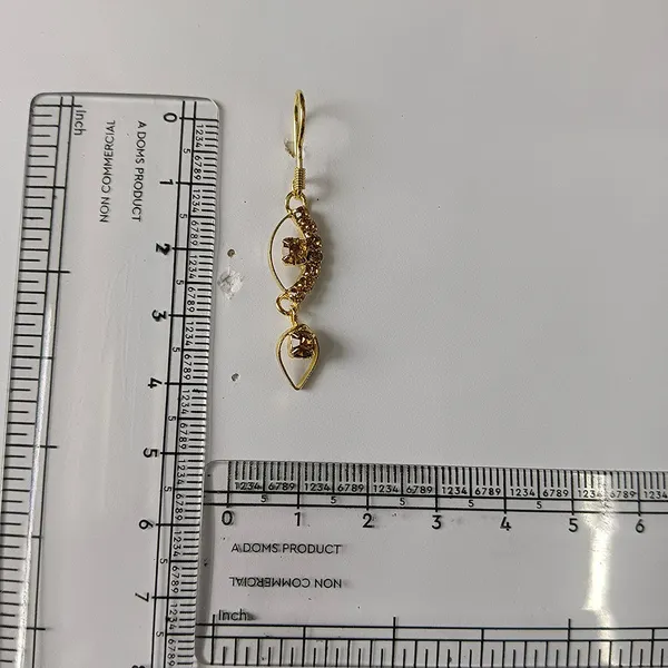 The99jewel_Magnificent_Gold_Plated_Crystal_Stone_Dangler_Earrings_For_Women_Gold