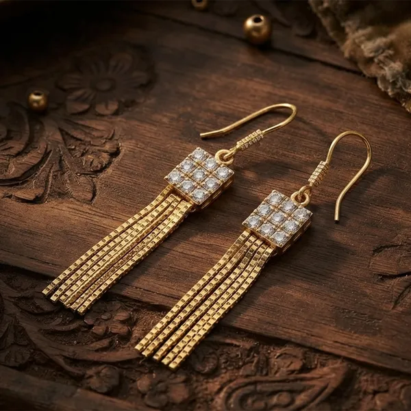The99jewel_Magnificent_Gold_Plated_Crystal_Stone_Dangler_Earrings_For_Women_Gold