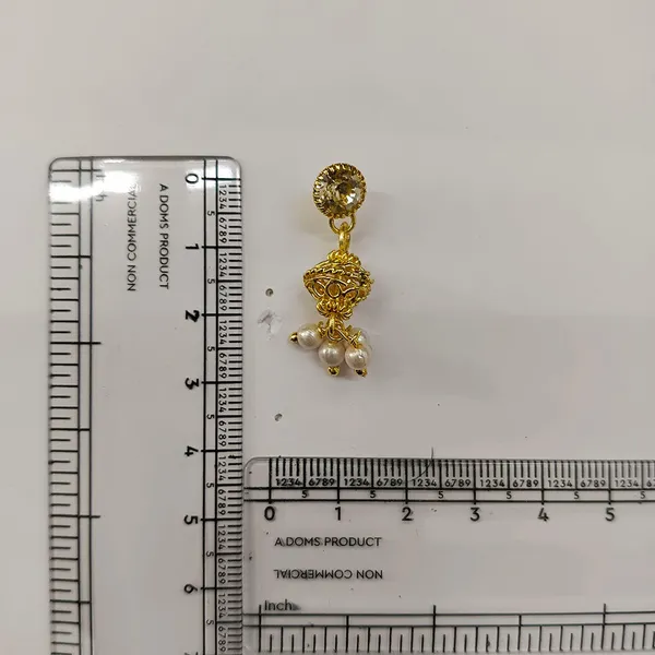 The99jewel_Magnificent_Gold_Plated_Crystal_Stone_Dangler_Earrings_For_Women_Gold