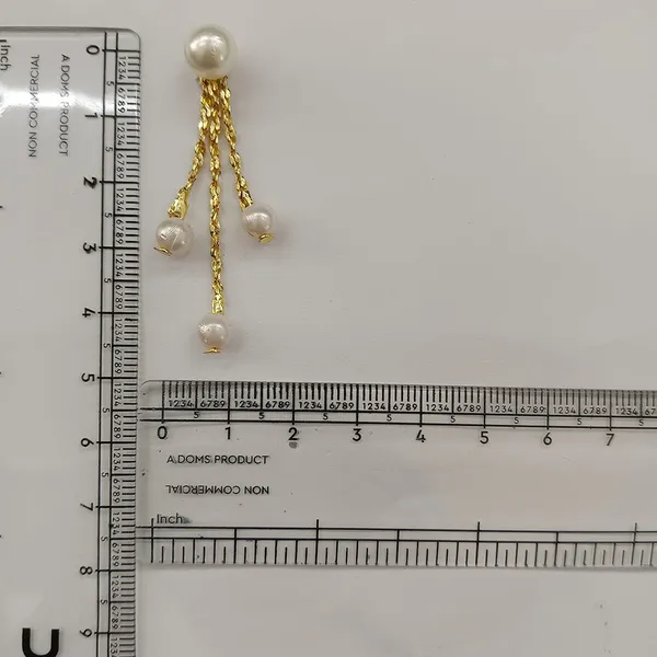 The99jewel_Magnificent_Gold_Plated_Pearl_Dangler_Earrings_For_Women_Gold