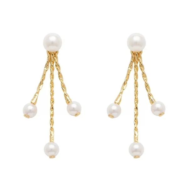 The99jewel_Magnificent_Gold_Plated_Pearl_Dangler_Earrings_For_Women_Gold