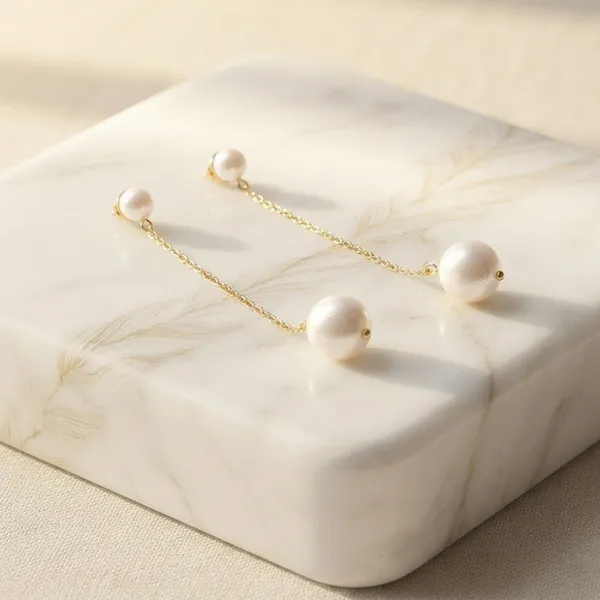 The99jewel_Magnificent_Gold_Plated_Pearl_Dangler_Earrings_For_Women_Gold