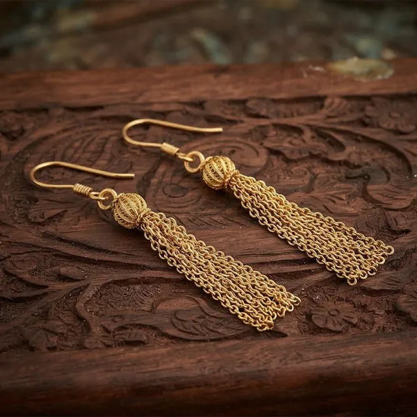 The99jewel_Magnificent_Gold_Plated_Dangler_Earrings_For_Women_Gold