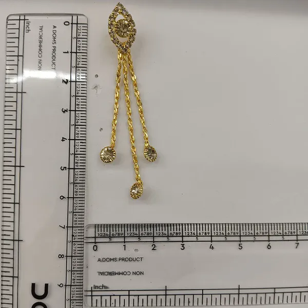 The99jewel_Magnificent_Gold_Plated_Crystal_Stone_Dangler_Earrings_For_Women_Gold