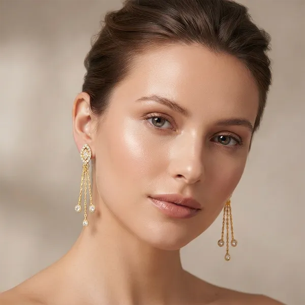 The99jewel_Magnificent_Gold_Plated_Crystal_Stone_Dangler_Earrings_For_Women_Gold