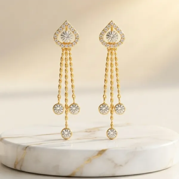 The99jewel_Magnificent_Gold_Plated_Crystal_Stone_Dangler_Earrings_For_Women_Gold