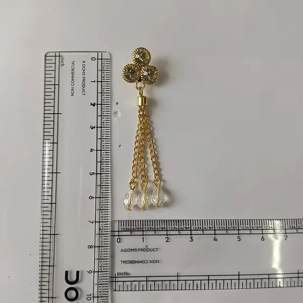 The99jewel_Magnificent_Gold_Plated_Crystal_Stone_Dangler_Earrings_For_Women_Gold