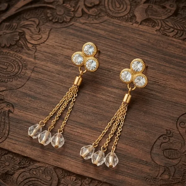 The99jewel_Magnificent_Gold_Plated_Crystal_Stone_Dangler_Earrings_For_Women_Gold