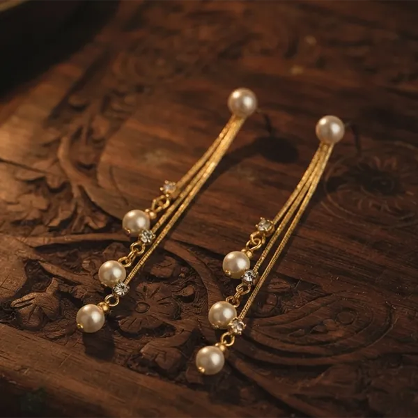 The99jewel_Magnificent_Gold_Plated_Crystal_Stone_Dangler_Earrings_For_Women_Gold