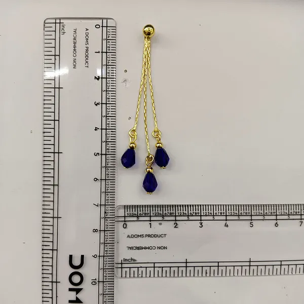 The99jewel_Magnificent_Gold_Plated_Crystal_Stone_Dangler_Earrings_For_Women_Blue