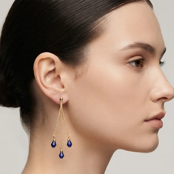 The99jewel_Magnificent_Gold_Plated_Crystal_Stone_Dangler_Earrings_For_Women_Blue