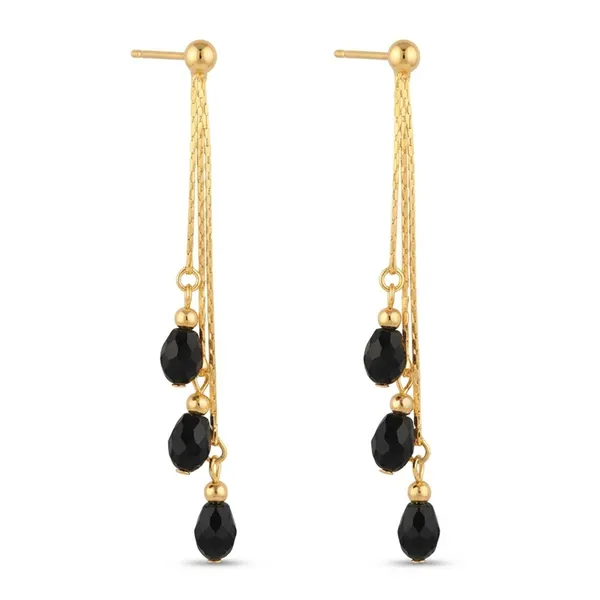 The99jewel_Magnificent_Gold_Plated_Crystal_Stone_Dangler_Earrings_For_Women_Black