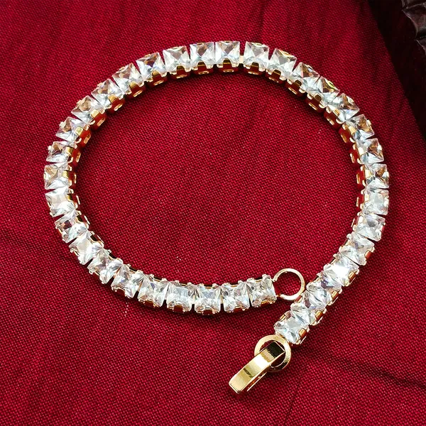 The99jewel_American_Diamond_Stylish_Bracelet_For_Women_And_Girls_Rose_Gold