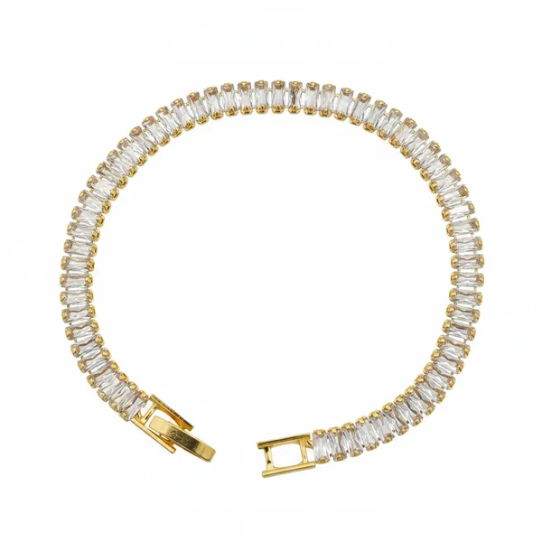 The99jewel_American_Diamond_Stylish_Bracelet_For_Women_And_Girls_Gold