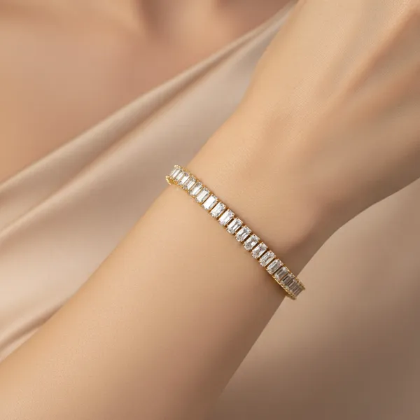 The99jewel_American_Diamond_Stylish_Bracelet_For_Women_And_Girls_Gold