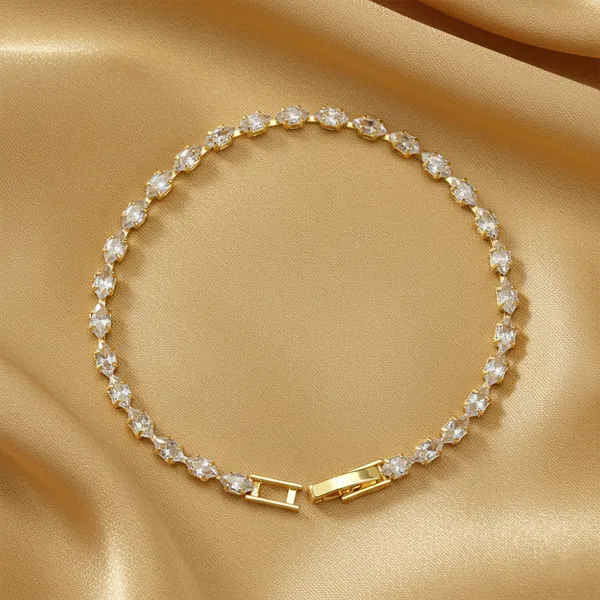 The99jewel_American_Diamond_Stylish_Bracelet_For_Women_And_Girls_Gold