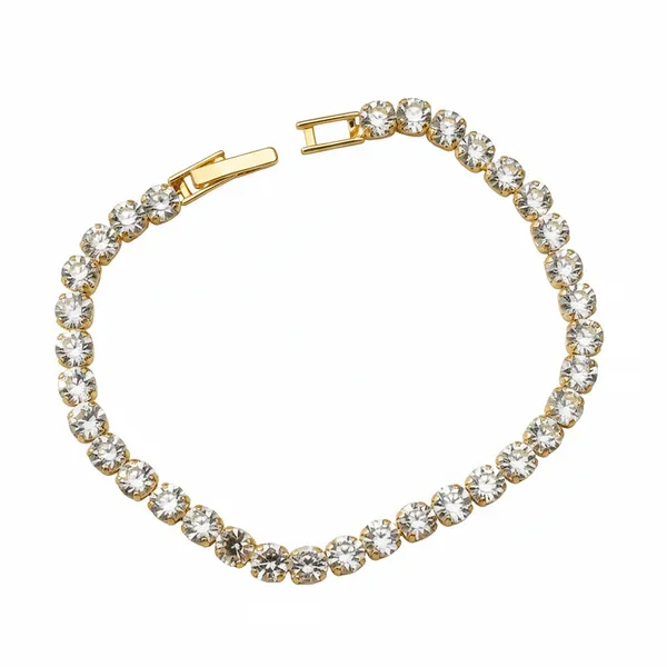 The99jewel_American_Diamond_Stylish_Bracelet_For_Women_And_Girls_Gold