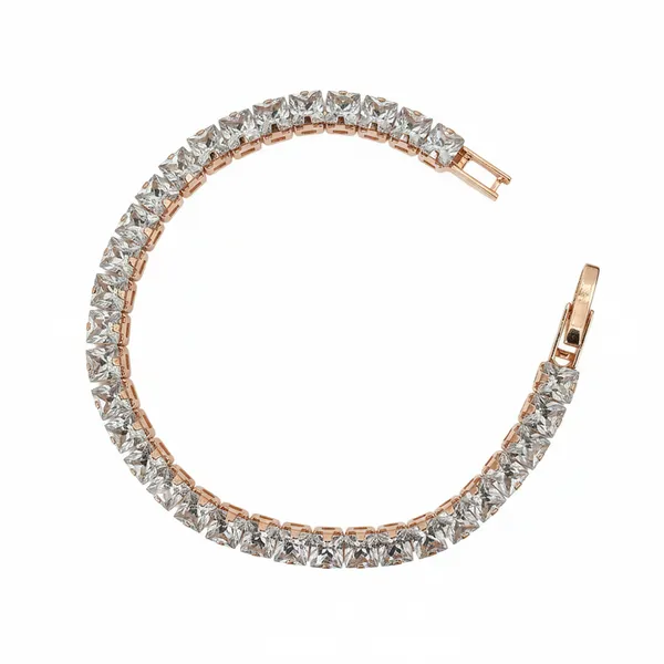 The99jewel_American_Diamond_Stylish_Bracelet_For_Women_And_Girls_Rose_Gold