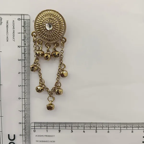 The99jewel_Royal_Kashmiri_Inspired_Mehndi_Plated_Ghungroo_Dangler_Earrings_White