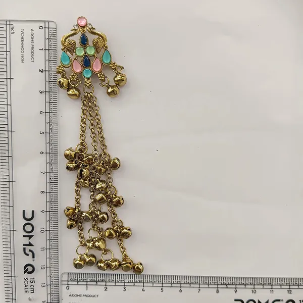 The99jewel_Traditional_Kashmiri_Mehndi_Finish_Ghungroo_Dangler_Earrings_For_Women_Multi