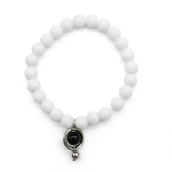 The99jewel_Fashion_Beaded_Bracelet_For_Women_White